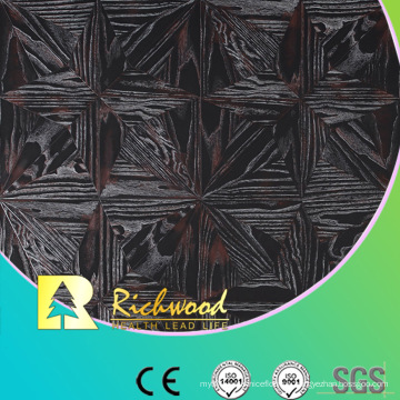 12.3mm E0 HDF Woodgrain Texture Kirsche schallabsorbierenden laminierten Boden